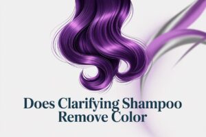 Does clarifying shampoo remove color