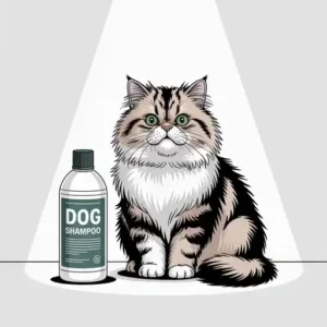 Is dog shampoo safe for cats