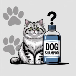 Is dog shampoo safe for cats