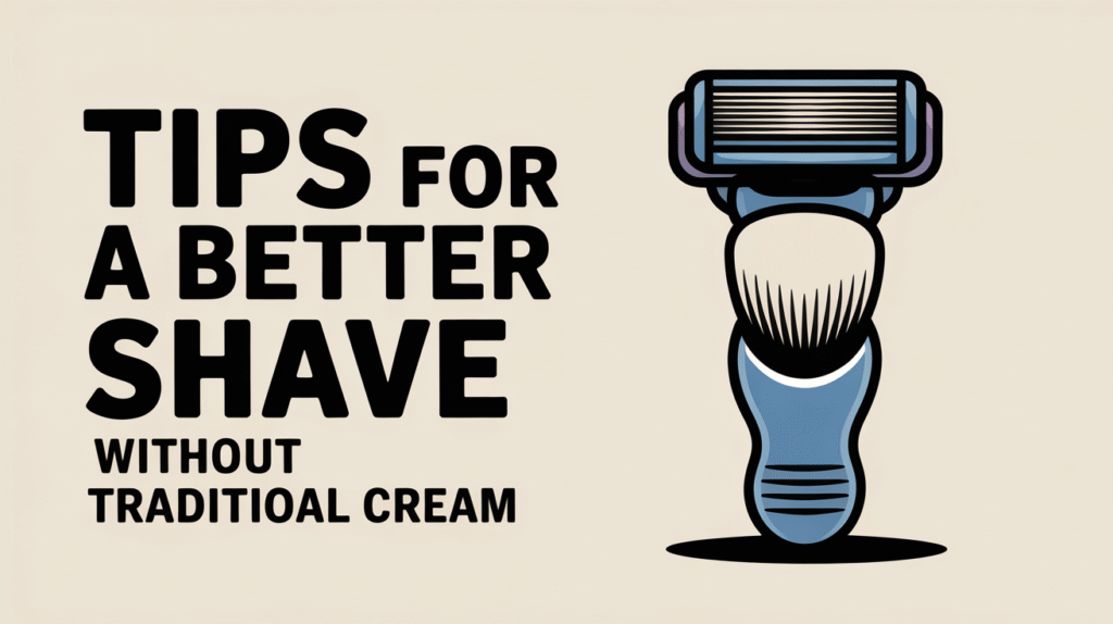 what to use instead of shaving cream for face