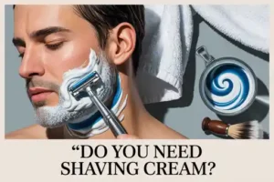 do you need shaving cream to shave your face