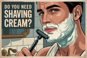 do you need shaving cream to shave your face
