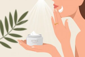 how to use estriol cream on face 