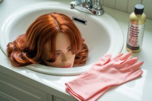 how to wash a synthetic wig without wig shampoo