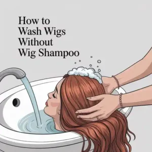 how to wash wigs without wig shampoo