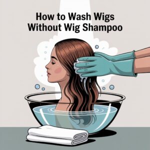 how to wash wigs without wig shampoo