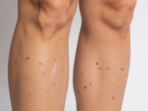  I have dark spots on my legs