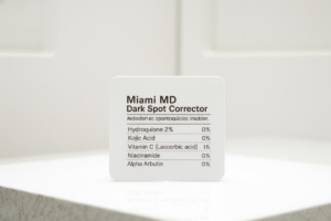Miami MD Dark Spot Corrector ingredients 