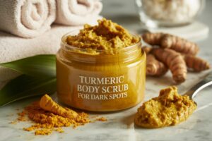 Turmeric Body Scrub For Dark Spots