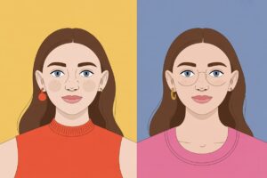 before and after dark spots