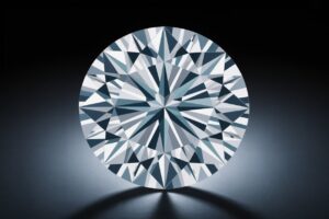 dark spot in diamond