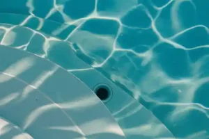 dark spots on bottom of pool