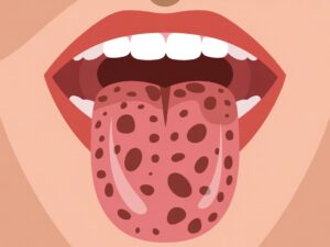 dark spots on the tongue