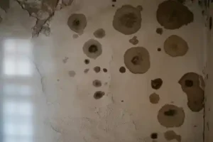 dark spots on wall