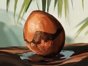 coconut oil dark spots