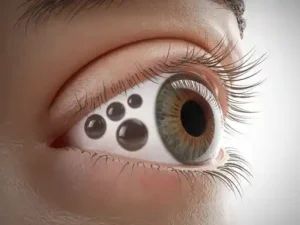 dark spots in eyesight