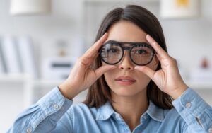 dark spots in vision not floaters