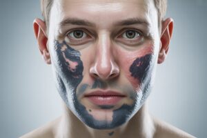 freezing dark spots on face