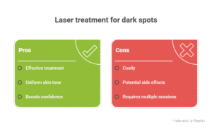 laser on face for dark spots