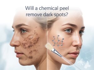will a chemical peel remove dark spots